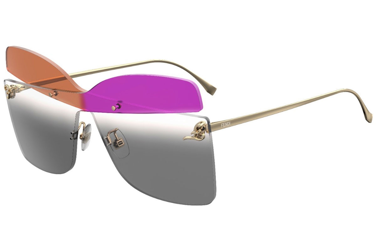Okulary przeciwsłoneczne FENDI FF0399 01B-9O