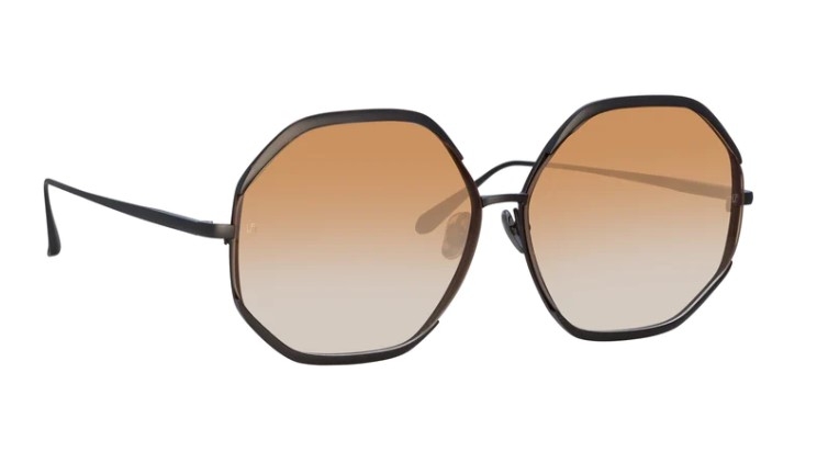 Okulary przeciwsłoneczne LINDA FARROW CAMILA YG/ BG