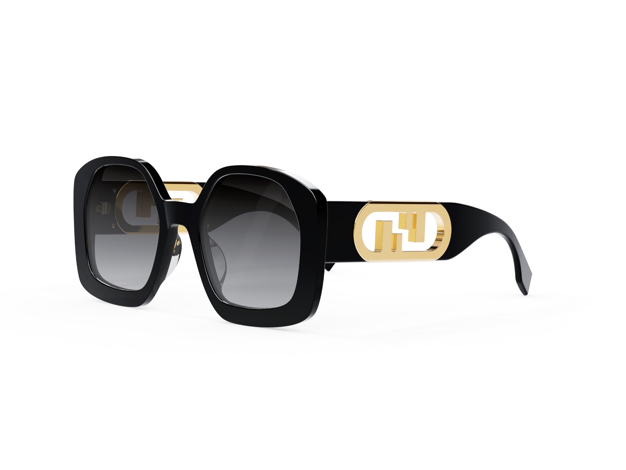 Okulary przeciwsłoneczne FENDI FE40048U 01B