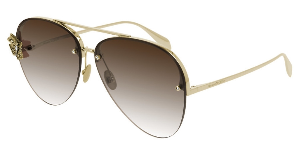 Okulary przeciwsłoneczne ALEXANDER McQUEEN AM0272S 002