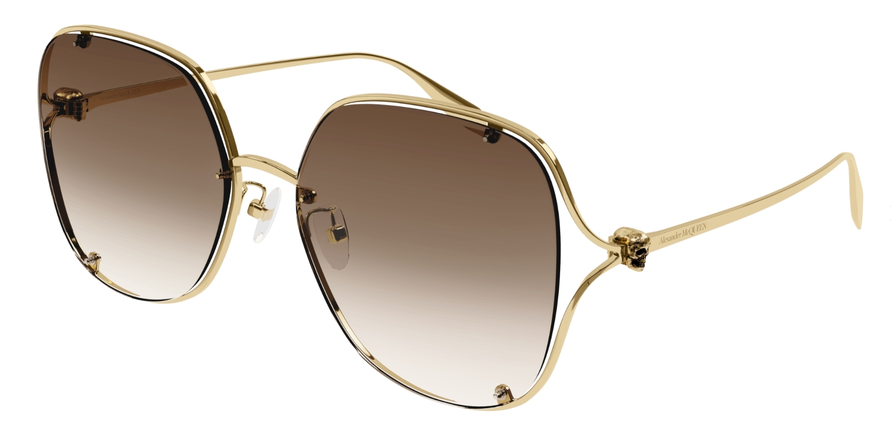 Okulary przeciwsłoneczne ALEXANDER McQUEEN AM0366S 002